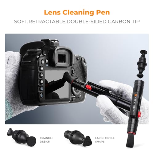 image for K&F Concept Professional Camera Cleaning Kit - Sensor Cleaner, APS-C &