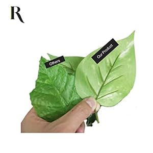 Retrograde 32 Realistic Fake Pothos Ivy Plant for Home Decor Indoor Silk Artificial Plant Large Light Green
