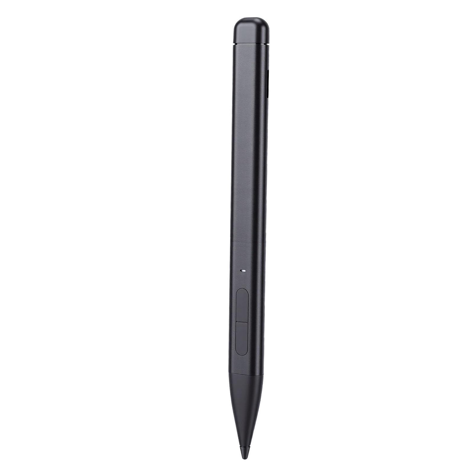 Lápiz óptico, Aleación de Aluminio, 4096 Niveles de Sensibilidad a la Presión, Lápiz Digital MPP 2.0 con Motor Háptico y óptico con Punta de Grafito para Computadora (Black)