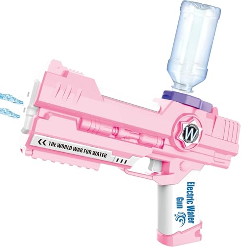 Electric Water Gun with Dual Nozzles