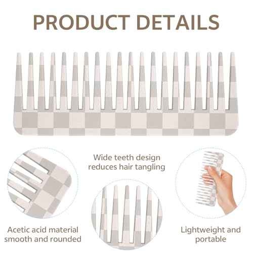 Peine de Dientes Anchos para Desenredo Fácil miniatura 3