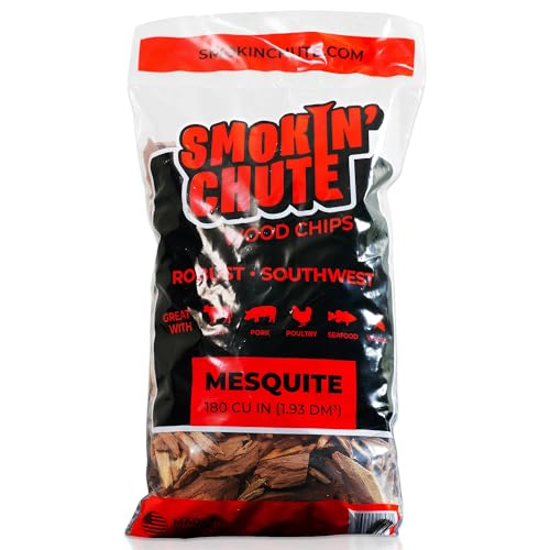 Smokin' Chute Mesquite Wood Chips Specially Designed and Hand Sorted to Work with The System