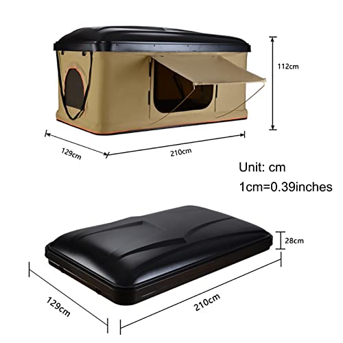 Carpa de Techo Dura Impermeable GeRRiT para Camping 2-3 Personas miniatura 3