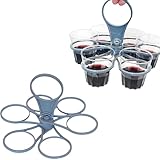 JazRvr Becherhalter Festival, 2er-Pack Getränketräger, Faltbarer Becherträger Für Outdoor-Events, Sportveranstaltungen Und Partys, Praktische Lösung Für Mehrere Getränke