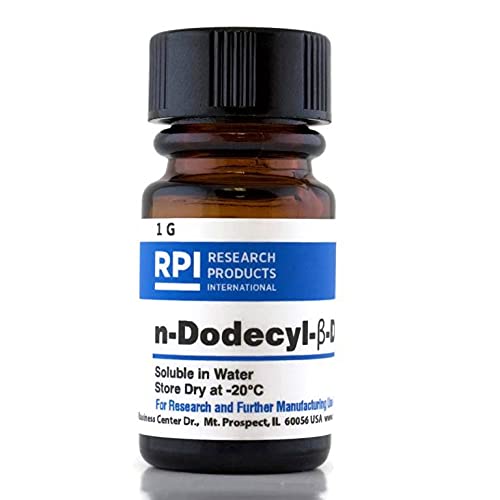 Research Products International n-Dodecyl-β-D-maltoside, 1 Gram - RPI