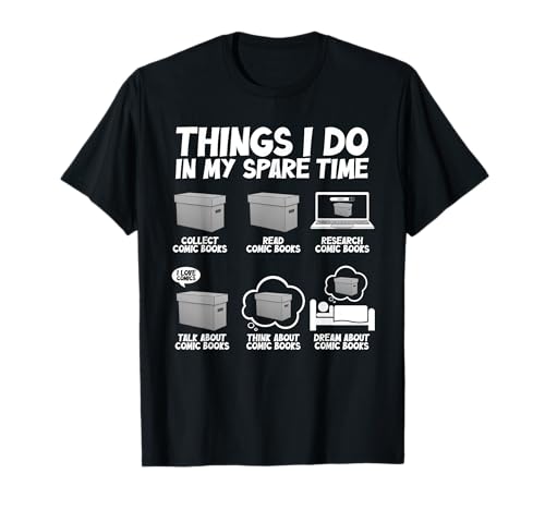 Best Comic Book Design For Men Women Comic Book Collectors T-Shirt