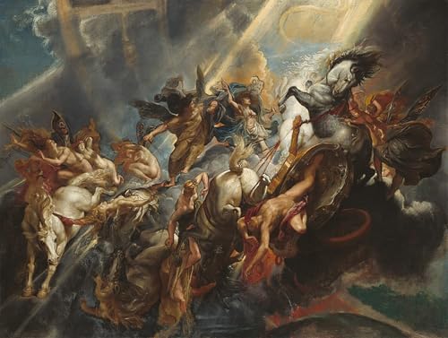 Affiche Toile la chute de Phaeton Rubens pour créer une ambiance galerie