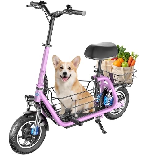 Gyroor C1Pro Electric Scooter with Seat