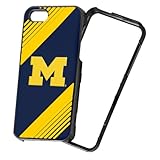 Forever Collectibles NCAA 2-Piece Snap-On iPhone 5/5S Polycarbonate Case - Retail Packaging - Michigan Wolverines
