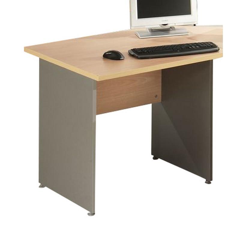 SIMMOB Bureau Winch 80 x 80 cm Hêtre Alu