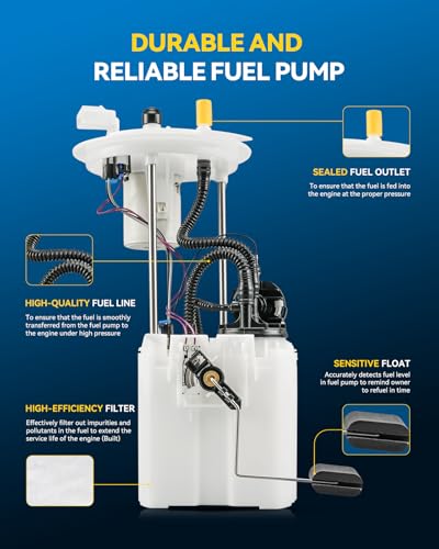 Image of PHILTOP Electric Fuel Pump Assembly FG1323 Fit for Ford Expedition