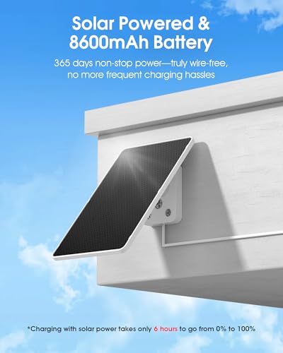 Image of ARCCTV 4G LTE Cellular Security Camera Outdoor, Wireless Solar Powered, no WiFi, SIM Card Included, 4MP Color Night Vision, 360 Pan-Tilt, Local /Cloud Storage