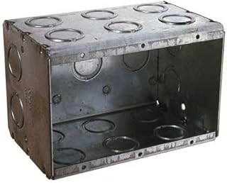 Electrical Box,Masonry,67.3 cu. in,3 Gang