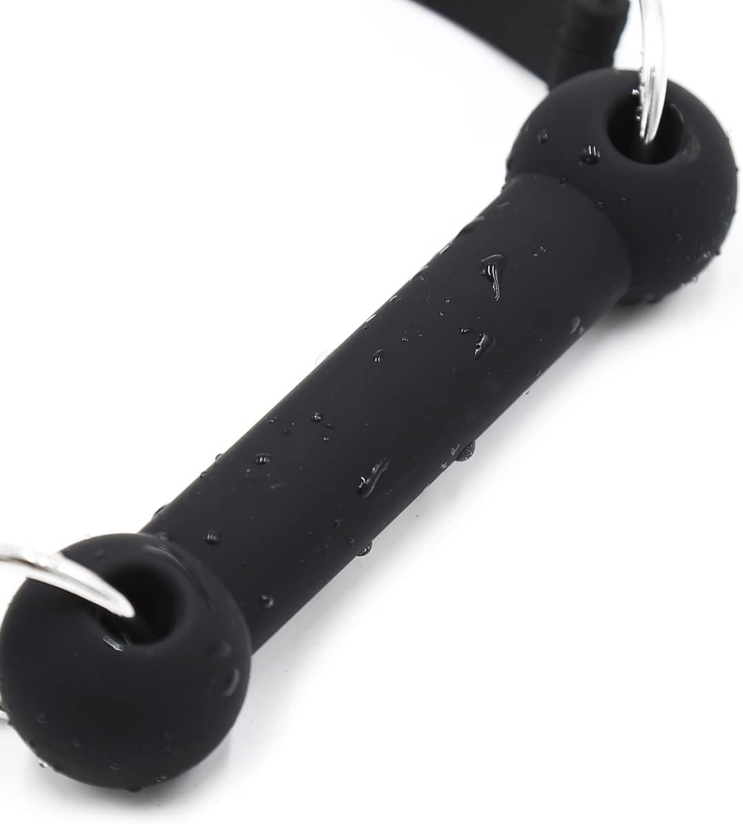BDSM Sex Bite Gag, Bondage Restraints Toys Open Mouth Silicone Bar Gag Muzzles for Sex Games (Color-2)