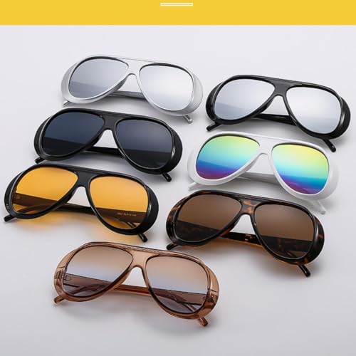 Trends One Women Men Fashion Luxury Big Frame Punk Outdoors Cycling Sports Sun Glasses Uv4002