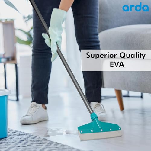 Image of Arda Silicon Lip Wiper (16 inches) comes with a PVC-coated 40-inch pipe, helping to instantly dry floors with a single swipe.