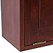 HOMCOM Wall Mounted Desk, Fold Out Convertible Desk, Multi-Function Computer Table Floating Desk with Shelves for Home Office, Mahogany