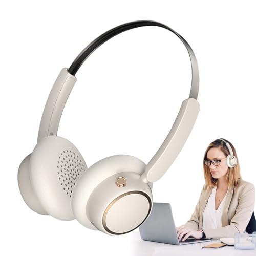 Cuffie over-ear - Audio di riduzione del rumore auricolari in metallo da 95 g ascolto di musica confortevole in palestra pendolarismo corsa ciclismo intrattenimento wireless