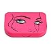 Produktbild TPulling Make-up Kosmetik Acryl 95G Nette Bogen Falsche Wimper Aufbewahrungsbox Spiegel Fall Organizer (Rot)