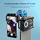 200x Handy-Mikroskop linse mit CPL,Handy-Mikroskoplinse mit LED UV-Licht/Universal-Clip, praktisches Mini-Mikroskop für Android/iPhone