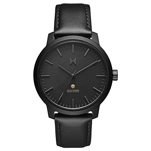 MVMT Men’s Legacy Slim Watch - Solar Powered Wristwatch - Analog Watch for Men - Minimalist, Waterproof 3 ATM/30 Meters Men’s Dress Watch - Premium Japanese Quartz Men’s Wristwatch - 42mm