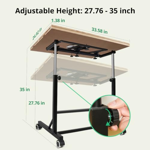Image of ALL4JIG 1500 Pieces Puzzle Table with Legs and Wheels,24.92 inchx33.58 inch Wooden Jigsaw Puzzle Table with 4 Drawers&Cover,Vertical Option,Laptop&Drafting Table for Couch,for Lego Building