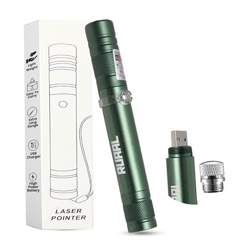 Smart Gadgets 16 Green Laser Pointer High Power | Smart USB Rechargeable Laser Lig...
