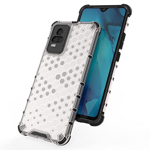 Image of Glasgow Back Case Cover Designed for Vivo Y73 - Transparent