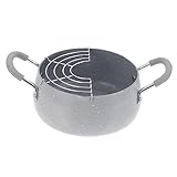 Tempura frying pot:it is a very convenient and mini fryer for family use since it does not require huge amounts of frying oil,japanese fryer pot Deep fry pot:this deep frying pan has special pot mouth design, easy control oil output the handle design...