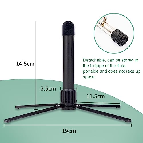 Tragbarer Ständer Metall Klappbarer Flötenständer - Musikinstrumenten-Klappständer Zubehör