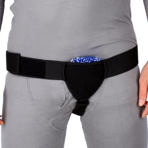 Faja abdominal para hernia inguinal ajustable unisex miniatura 2