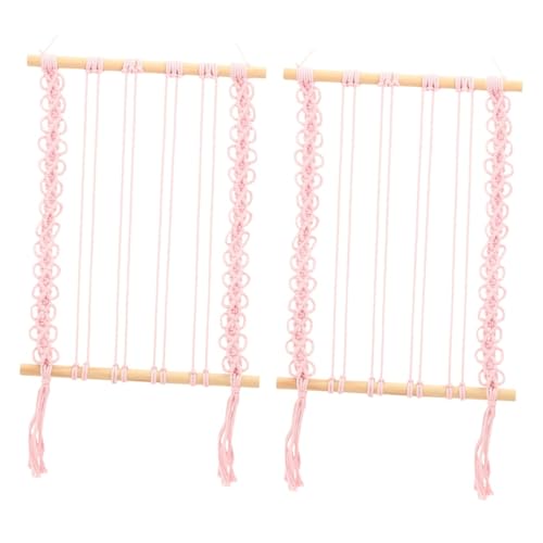 Support mural pour barrettes macramé idéal pour chambre de fille