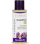 FLORA Merveille Bleu Shampooing Bleu - Lavande 40 ml - Régénérateur, revitalisant et apaisant. Utilisation f...