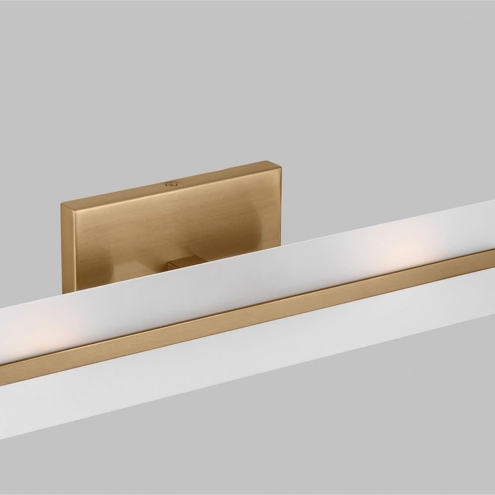 Generation Lighting 4454302-848 Dex Vanity, 2-Light 120 Total Watts, Satin Brass
