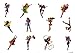DC Super Hero Girls - 75 Assorted Temporary Tattoos