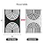 Anidaroel Outdoor Area Rug for Patio Clearance 6X9ft Waterproof, Reversible Plastic Straw Rug Outside Rug, Stain & UV Resistant RV Mat for Camping, Porch, Balcony, Pool Deck(Black&White, 6‘x9')
