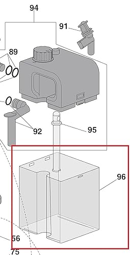 Image of DeLonghi Nespresso Espresso /Cappuccino Machine EN520 Milk Tank