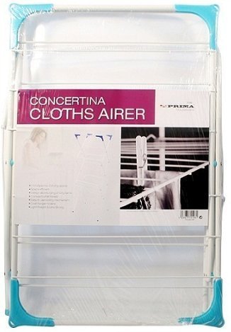 FOLDING LAUNDRY HORSE CONCERTINA CLOTHES AIRER DRYER 3 TIER EXTRA STRONG NEW by unistyle
