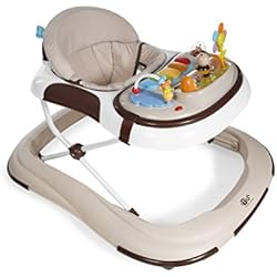 Tacata Barato Innovaciones MS 428 - Andador Basic Plus Beige - Ruedas Silicona Y Sistema Antivuelco