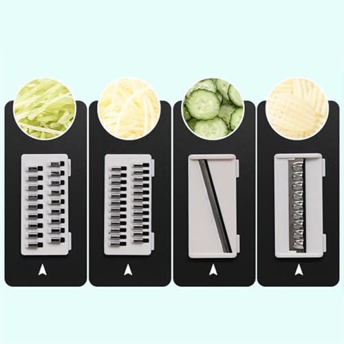 Mandolina para cortar frutas y vegetales miniatura 4