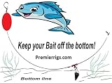 (4pk) Fishing Tackle Rig Surf Saltwater 24" Steel 100# Test.