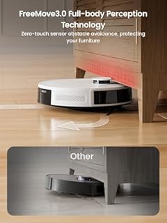 Lefant M2 Robot Vacuum Cleaner with Mop Room Mapping, 6000Pa, dToF Laser Navigation, 140 Minute, 2.4G/5G Wi-Fi/App/Alexa, Customizable Cleaning, Ideal for Carpets, Hard Floors and Many Furnished Homes