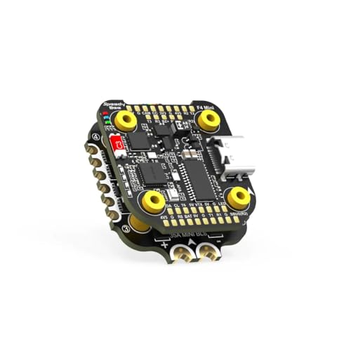 Image of KITSONIX DIY FPV Racing Drone Kit with SpeedyBee F405 Mini Flight Controller, 35A ESC Stack, SpeedyBee VTX, RunCam Phoenix FPV Camera, Q250 Carbon Fiber Frame, 2204 2300KV Brushless Motors, FS-i6S Transmitter & 5.8GHz OTG Video Receiver (Analog FPV)