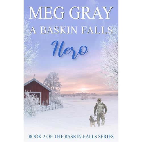 A Baskin Falls Hero Audiolibro Por Meg Gray arte de portada