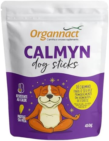 CALMYN DOG STICKS 450G Cachorros Petiscos Biscoitos Sabor Carne p...