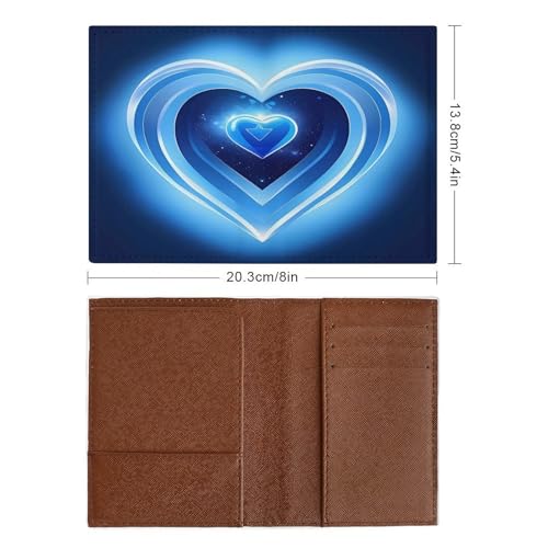 Porte-passeport compact bleu layette pour protéger vos documents de voyage - 2