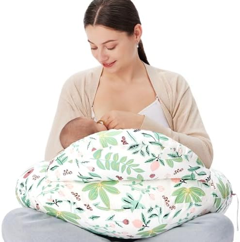 momcozy Coussin d’Allaitement Grande Taille avec Bord de sécurité...