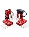 Orion Motor Tech 4 Pcs 2-4 Gauge 175A Battery Cable Quick Connect Disconnect Plug Kit Recovery Winch Trailer, 12-36V DC (4 Pcs)