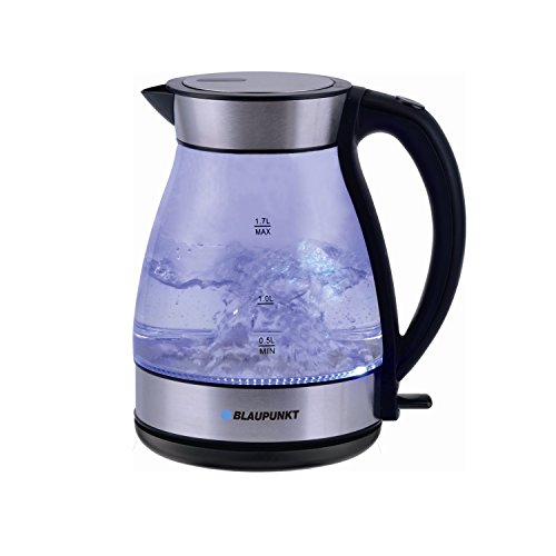 Preisvergleich Produktbild Blaupunkt Wasserkocher EKG501BK, schwarz / Edelstahl gebürstet