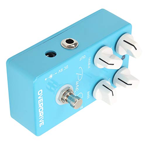 Overdrive Pédale Guitare Électrique Effet True Bypass EQ Accessoires pour Instruments de Musique Bleu - Les Beatles, Paul McCartney, John Lennon, RIngo Starr, George Harrison Overdrive Pédale Guitare Électrique Effet True Bypass EQ Accessoires pour Instruments de Musique Bleu – Image 3